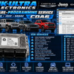 Chrysler-Jeep-Dodge Firmware-Programming/Cloning service. Onsite-Bench only