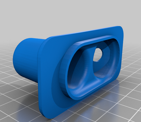 Walnut Blasting 3d printed adapter